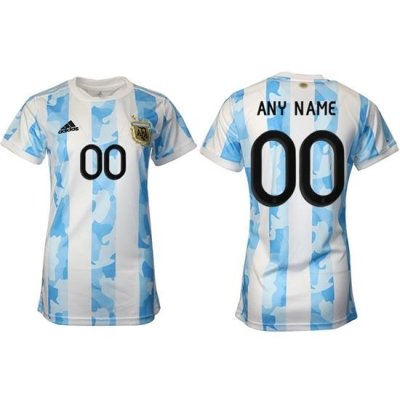 Women Argentina Soccer Jerseys 001 Customized