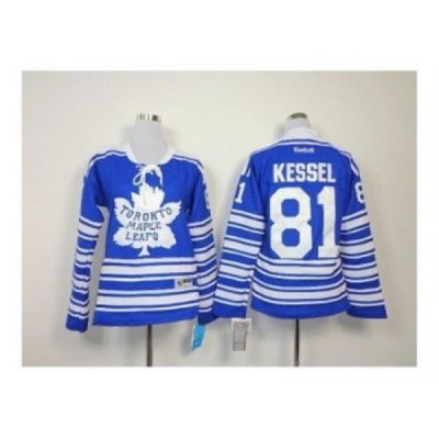 Women NHL Jerseys Toronto Maple Leafs #81 kessel blue[2014 winter classic]