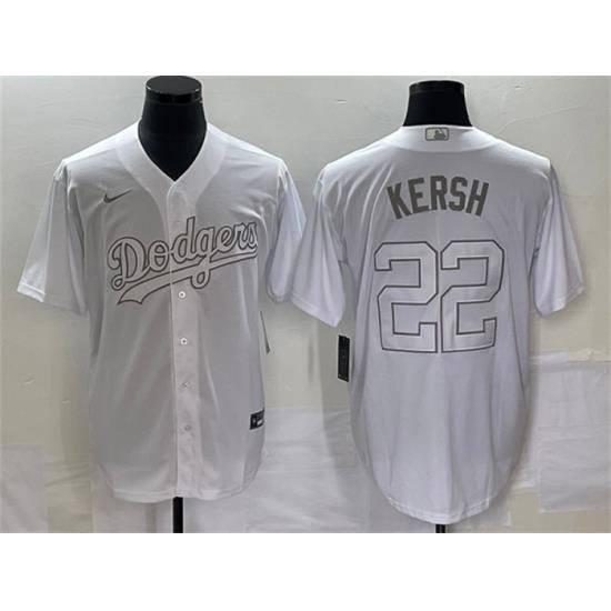 Men Los Angeles Dodgers 22 Clayton KershaW Kersh Players 27 Weekend Stitched Baseball Jersey