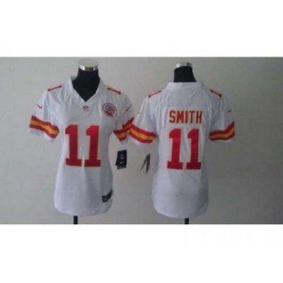 Nike Women NFL Kansas City Chiefs #11 Alex Smith white Jerseys