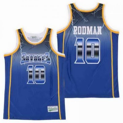 DENNIS RODMAN #10 ALTERNATE BASKETBALL JERSEY