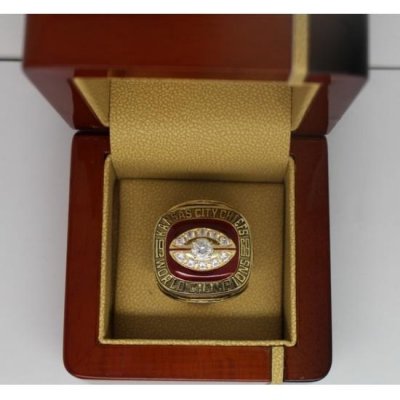 1969 NFL Super Bowl IV Kansas City Chiefs Championship Ring