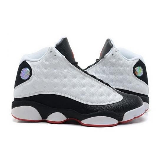 Air Jordan 13 Shoes 2013 Mens Grade AAA White Black Red