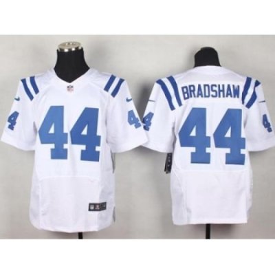 Nike Indianapolis Colts 44 Ahmad BradshaW White Elite NFL Jersey