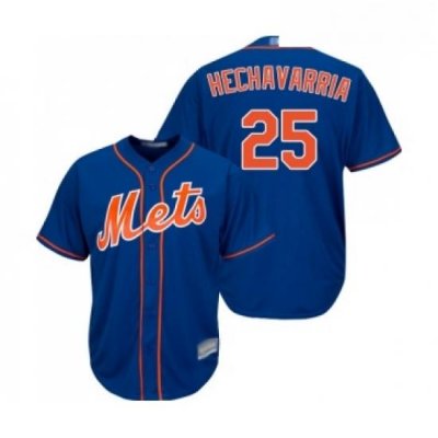 Youth New York Mets 25 Adeiny Hechavarria Authentic Royal Blue Alternate Home Cool Base Baseball Jersey