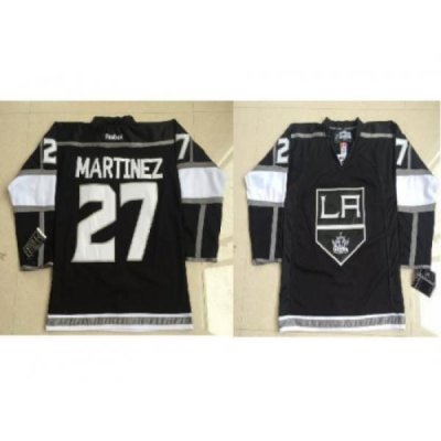 Los Angeles Kings 27 Alec Martinez Black NHL Jerseys