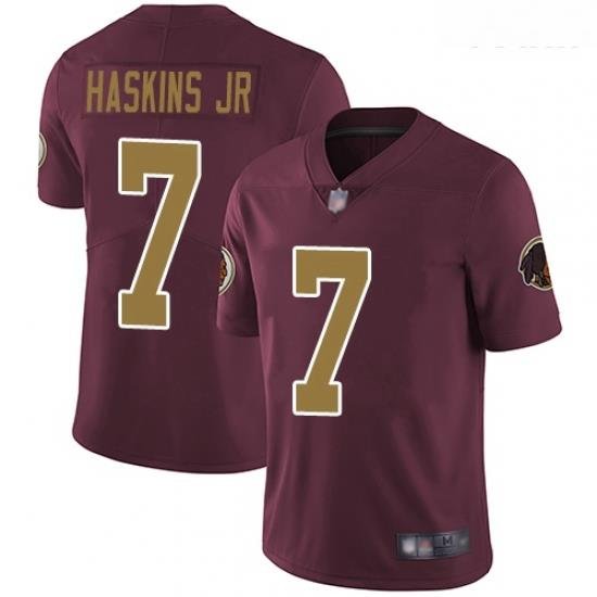 Redskins #7 Dwayne Haskins Jr Burgundy Red Alternate Youth Stitched Football Vapor Untouchable Limited Jersey