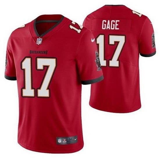 Men Tampa Bay Buccaneers 17 Russell Gage Red Vapor Untouchable Limited Stitched jersey