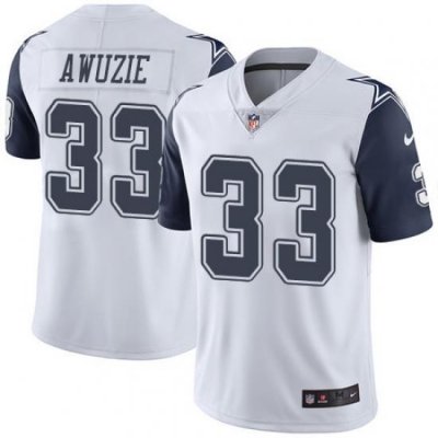 Nike Cowboys #33 Chidobe Awuzie White Youth Stitched NFL Limited Rush Jersey