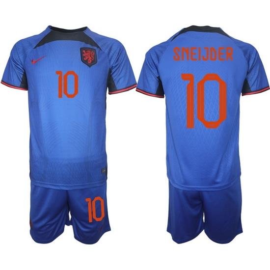 Men FIFA 2022 Netherlands Soccer Jersey 051