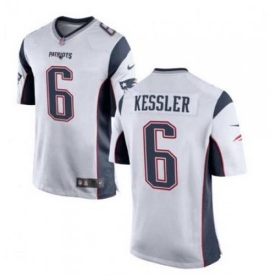 Youth Patriots 6 Cody Kessler Navy White Team Football Vapor Untouchable Jersey