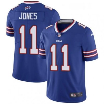 Youth Nike Buffalo Bills 11 Zay Jones Elite Royal Blue Team Color NFL Jersey