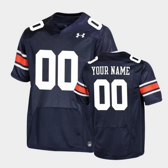 Auburn Tigers Custom Navy Replica Football Jersey