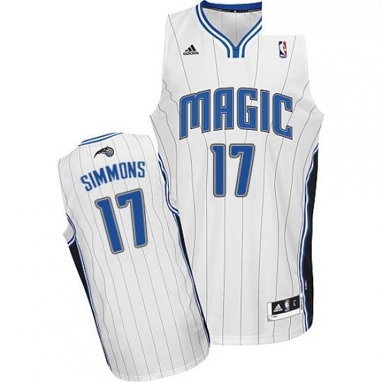 Youth Adidas Orlando Magic 17 Jonathon Simmons Swingman White Home NBA Jersey