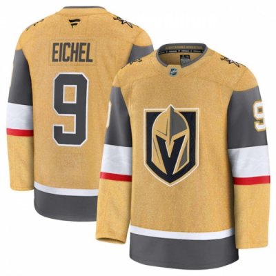 Men Vegas Golden Knights Active Player Custom Gold 2024 25 Home Stitched Hockey Jersey