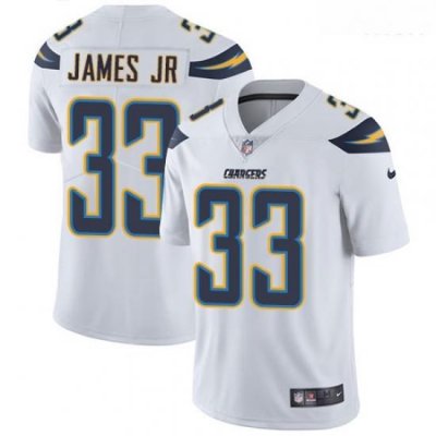 Chargers 33 Derwin James Jr White Men Stitched Football Vapor Untouchable Limited Jersey