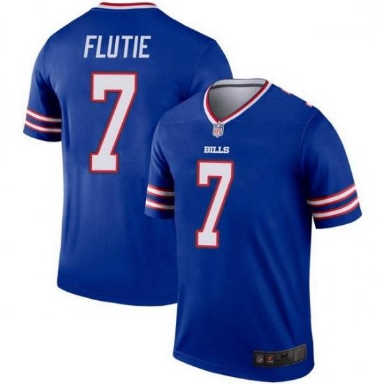 Men Buffalo Bills Doug Flutie Royal Legend Jersey