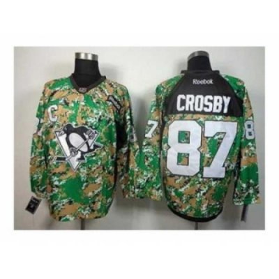 NHL Jerseys Pittsburgh Penguins #87 Crosby camo-1[patch C]