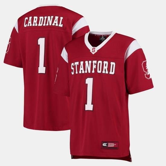 Men Stanford Cardinal College Football Cardinal Jersey