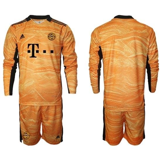 Men Bayern Long Sleeve Soccer Jerseys 559