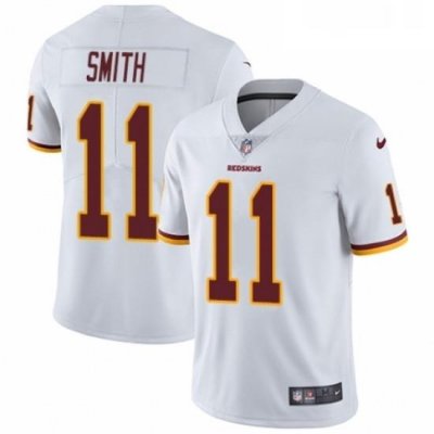 Youth Nike Washington Redskins 11 Alex Smith White Vapor Untouchable Limited Player NFL Jersey