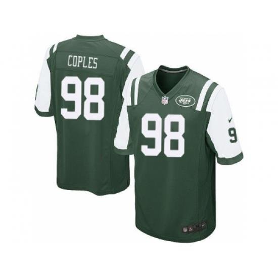 Nike NeW York Jets 98 Quinton Coples Green Game NFL Jersey