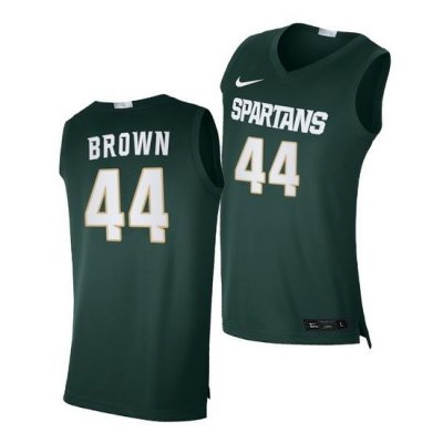 Michigan State Spartans Gabe Brown Green Alumni Limited Michigan State Spartans Jersey