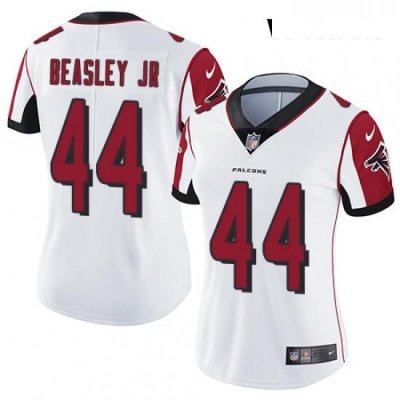 Womens Nike Atlanta Falcons 44 Vic Beasley Elite White NFL Jersey