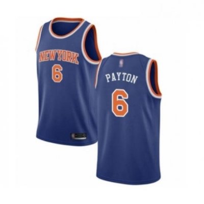 Youth New York Knicks 6 Elfrid Payton Swingman Royal Blue Basketball Jersey Icon Editi