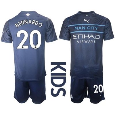 Kids Manchester City Soccer Jerseys 003