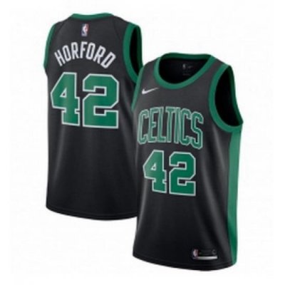 Womens Adidas Boston Celtics 42 Al Horford Swingman Black NBA Jersey Statement Edition