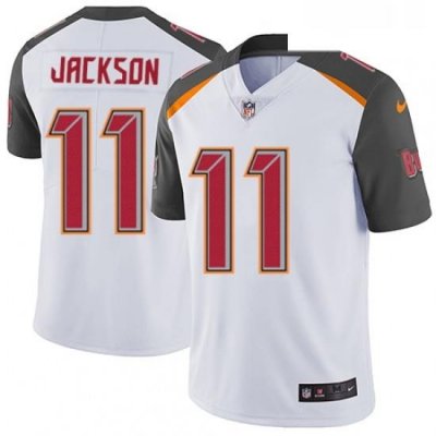 Youth Nike Tampa Bay Buccaneers 11 DeSean Jackson Elite White NFL Jersey