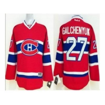 Youth nhl jerseys montreal canadiens #27 galchenyuk red