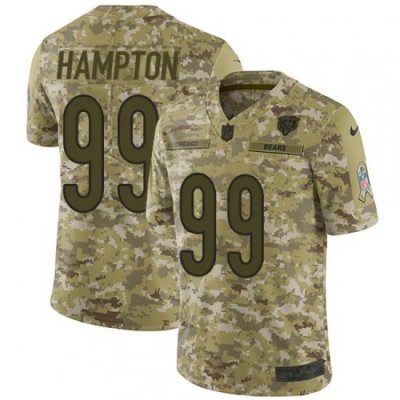 Nike Bears 99 Dan Hampton Camo Men s Stitched NFL Salute To Service Limited Jersey