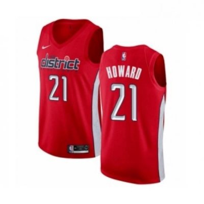 Youth Nike Washington Wizards 21 Dwight Howard Red Swingman Jersey Earned Edition