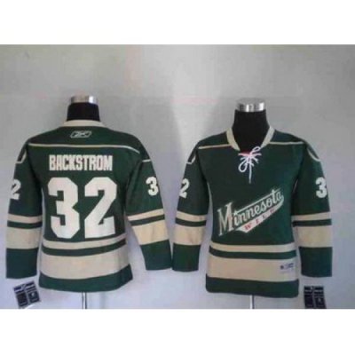 Youth Minnesota Wild 32# BACKSTROM GREEN