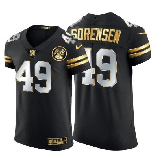 Kansas City Chiefs 49 Daniel Sorensen Men Nike Black Edition Vapor Untouchable Elite NFL Jersey