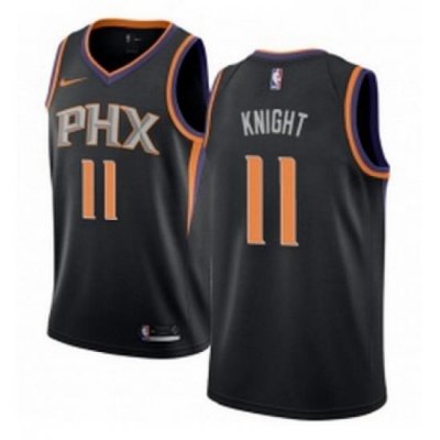 Youth Nike Phoenix Suns 11 Brandon Knight Authentic Black Alternate NBA Jersey Statement Edition