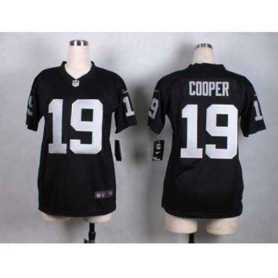 nike women nfl jerseys oakland raiders 19 cooper black[nike]