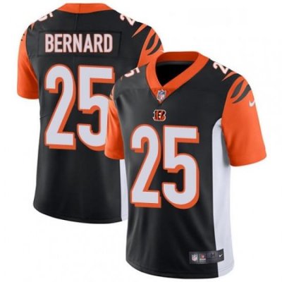 Youth Nike Cincinnati Bengals 25 Giovani Bernard Vapor Untouchable Limited Black Team Color NFL Jersey