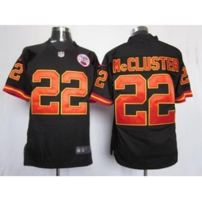 Nike Kansas City Chiefs 22 Dexter McCluster Black Game NFL Jersey