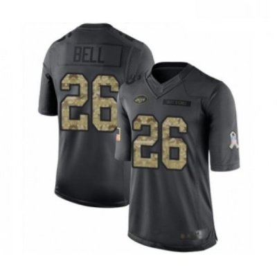 Youth NeW York Jets 26 Le Veon Bell Limited Black 2016 Salute to Service Football Jersey