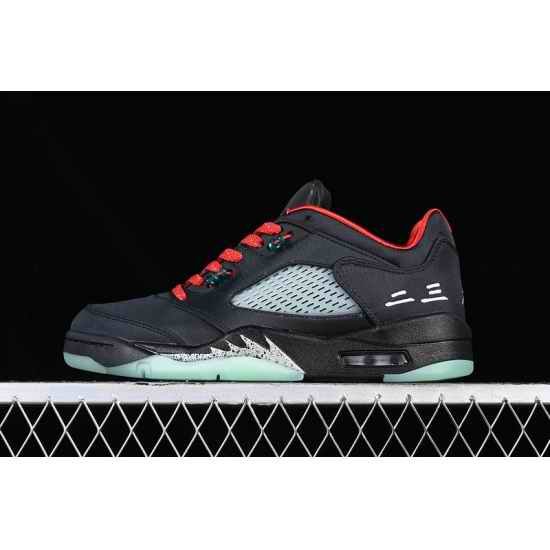 CLOT AIR JORDAN 5 RETRO LOW CNY BLACK RED GREEN DM4640 036