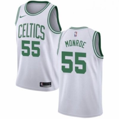 Youth Nike Boston Celtics 55 Greg Monroe Swingman White NBA Jersey Association Edition