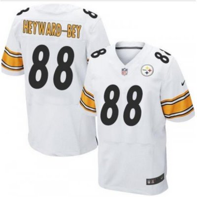 Nike Pittsburgh Steelers #88 Darrius Heyward-Bey White Mens Stitched NFL Elite Jersey