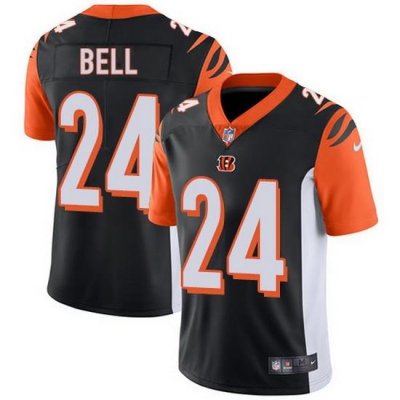 Nike Bengals 24 Vonn Bell Black Team Color Men Stitched NFL Vapor Untouchable Limited Jersey