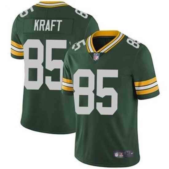 Men Green Bay Packers 85 Tucker Kraft Green Vapor Untouchable Stitched Football Jersey