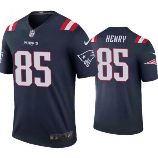 Men Nike New England Patriots  Hunter Henry 85 Rush Limited Jers