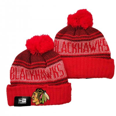 Chicago Blackhawks Knit Hats 003