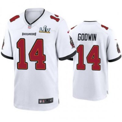 Men Chris Godwin Buccaneers White Super Bowl Lv Game Jersey